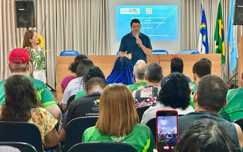 Pastor Júnior Tércio fortalece inclusão social com emenda para oficinas da Apae em Casa Amarela