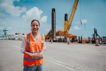 Raquel Lyra e Silvio Costa Filho entregam dragagem do canal interno do Porto de Suape