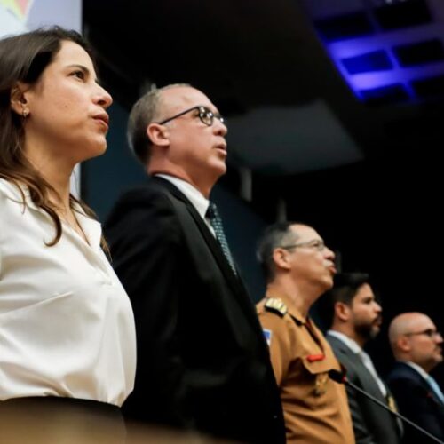 Raquel Lyra comanda aula inaugural de nova turma do curso de oficiais da PMPE