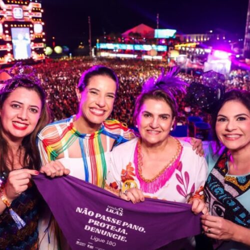Raquel Lyra acompanha abertura do Carnaval no Recife e em Olinda