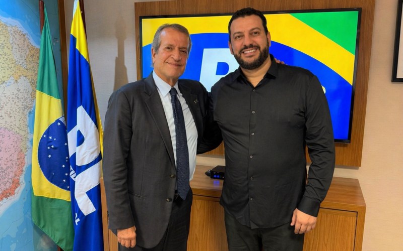 Robson Ouro Preto se reúne com Valdemar da Costa Neto em Brasília e avança articulações para 2026