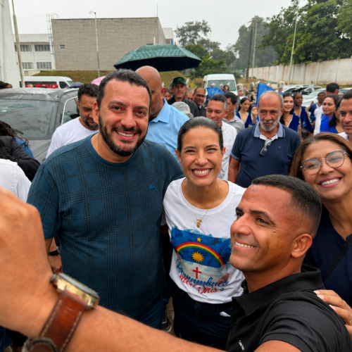 Pré-candidato a deputado federal Robson Ouro Preto participa de agenda com Raquel Lyra em Garanhuns