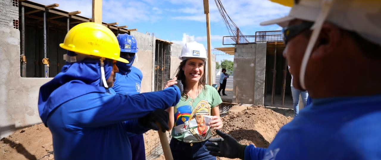 Raquel Lyra vistoria obras no Sertão de Itaparica e reforça investimentos em segurança, educação e infraestrutura