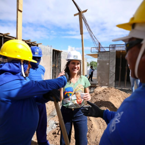 Raquel Lyra vistoria obras no Sertão de Itaparica e reforça investimentos em segurança, educação e infraestrutura