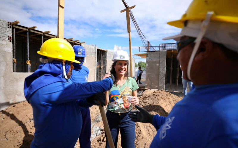 Raquel Lyra vistoria obras no Sertão de Itaparica e reforça investimentos em segurança, educação e infraestrutura